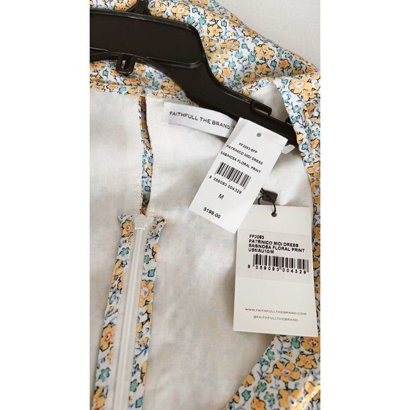 Faithful the brand Patrinico Midi Dress size M - Picture 11 of 11